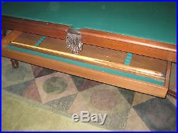 7' Brunswick Home Club Antique Pool Table