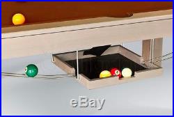 7' Convertible Pool Billiard Table (Slate) 3 in 1, dining/desk/game fusion table