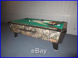 7 FT THE HUNTER POOL TABLE Comes with Everything you Need to Play