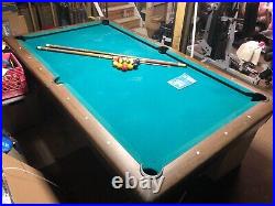 7 Foot Slate Pool Table, Centurion Billiard Table Montgomery Ward 60-92458-R
