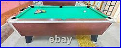 7' Great American COMMERCIAL COIN-OP POOL TABLE NEW CLOTH YOUR CHOICE OF COLOR