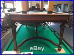 7' Home Club Brunswick Antique Pool Table