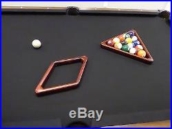 7' Olhausen pool table in excellent condition with all accessories pictured