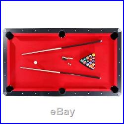 7' POOL TABLE TENNIS GAME PING PONG, DINING TABLE with 2 BENCHES, MULTI FUNCTION