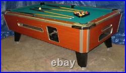 7' VALLEY COMMERCIAL COIN-OP POOL TABLE MODEL 35 NEW Green CLOTH