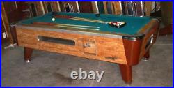 7' VALLEY COMMERCIAL COIN-OP POOL TABLE MODEL 39 NEW Green CLOTH