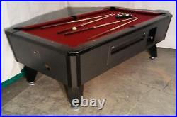 7' VALLEY COMMERCIAL COIN-OP POOL TABLE MODEL ZD-6 NEW Orange CLOTH