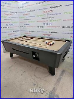 7' VALLEY COMMERCIAL COIN-OP POOL TABLE MODEL ZD-7 NEW Blue CLOTH