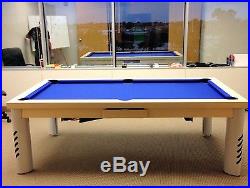 7' VISION CONVERTIBLE POOL BILLIARD TABLE dining / office fusion MIRAGE