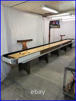 7' Valley Coin-op Table Model Zd4- New Purple Cloth, Also Avail In 6 1/2', 8