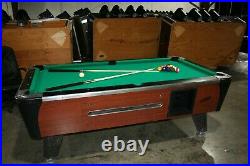7 ft Arcade Pool Table New Cloth With Covered Rails Ready to Go