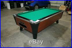 7 ft Dynamo Pool Table New Cloth Ready to Play