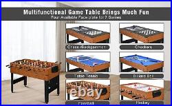 7 in1 Multi-Function Game Table Table Tennis Indoor Game Entertainment Equipment