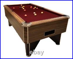 7ft FMF Tournament Pro Black Pub Style Slate Bed Pool Table Fast Delivery