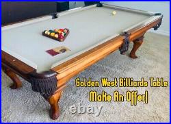 7ft Golden West Pool Table (Sunset III)
