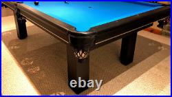 7ft Pre Cut Blue Billiard Pool Table Felt Leisure Fabric Cloth 14-8747