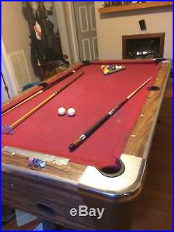 7ft Valley Pool Table