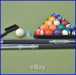 87 Outdoor Billiard Pool Table Weather Resistant Hand-Woven Resin Wicker New
