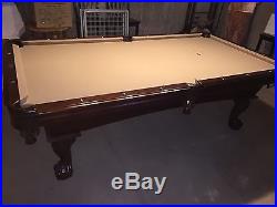 8' American Heritage Pool Table. Excellent Condition. Rarely Used