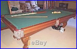 8' Brunswick Avalon Slate Pool Table The Game Room Store New Jersey 07004