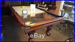 8' BRUNSWICK CAMDEN POOL TABLE FROM DEALER THE GAME ROOM STORE NJ 07004