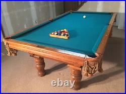 8' Billiard Pool Table in Excellent Condition