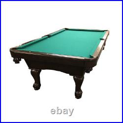 8' Blazer Pool Billiards Table with Drop Pockets and Diamond Pearl Sites
