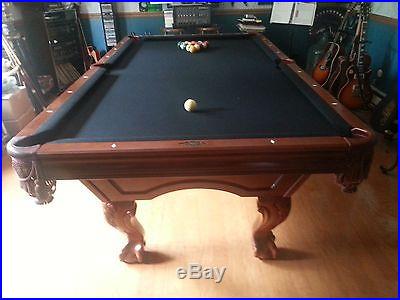 8' Brunswick Avalon II Pool Table