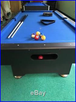 8' Feet Billiard Pool Table(Home edition) Blue 8FT