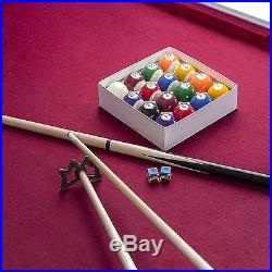 8' Foot Slatetronic Pool Billiards Table Augusta K-66 Cushions, Ball and Claw