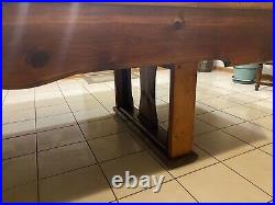 8 Foot Solid Wood Slate top Pool Table