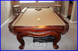 8' Kingdom Billards Pool Table withDining Top
