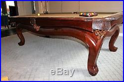 8' Kingdom Billards Pool Table withDining Top