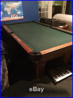 8 Olhausen Pool Table and Accessories