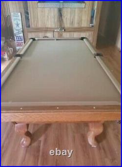8' Olhausen Pool table 1 slate. Excellent condition