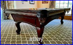 8 Olhausen Queen Ann Pool Table With High Quality Slate