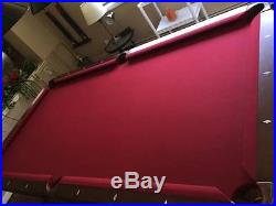 8' Orleans Slate Pool Table and many Accessories