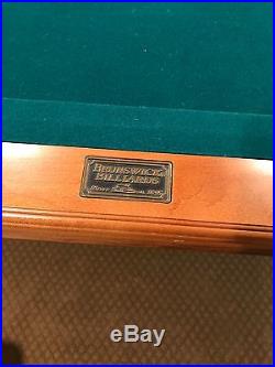 8' Used Brookstone Pool Table Brunswick The Game Room Store New Jersey