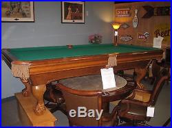8' Used Camden II Pool Table The Game Room Store New Jersey