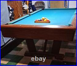 8 foot pool table used/good condition