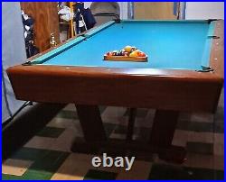8 foot pool table used/good condition