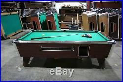 8 ft Arcade Pool Table New Cloth Ready to Go
