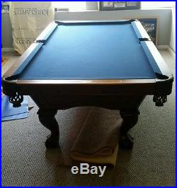 8 ft Brunswick Allenton Contender series pool and Ping Pong table