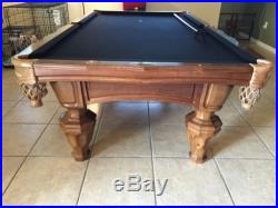 8 ft. Mosconi Slate Pool Table (Made By Peter Vitalie)
