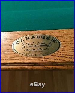 8 ft Olhausen Pool Table, The Best in Billiards