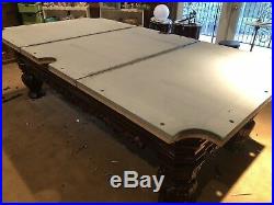 8 ft Oversized Brunswick Cromwell Slate Pool Table