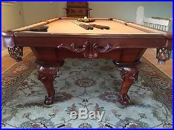 8 ft. Peter Vitalie Comme Chippendale Slate Pool Table
