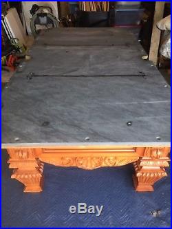 8 ft. Peter Vitalie Lord Nelson Slate Pool Table