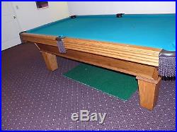 8ft. Olhausen The Best in Billiards Slate Pool Table Accu-Fast many extras