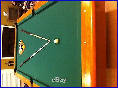 8ft Pool Table Easy to move GREAT CONDITION come pick it up in Marietta GA